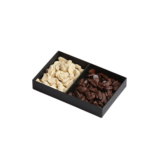 Bitter ve Beyaz Çikolatalı Badem | 300Gr.