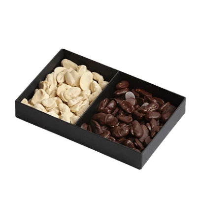 Bitter ve Beyaz Çikolatalı Badem | 300Gr.